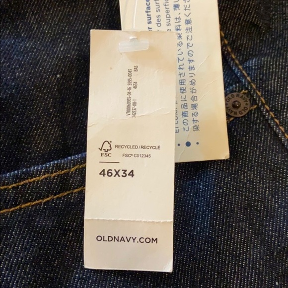 Old Navy Men Regular/Standard Blue Jeans Size 46 X 34 - Picture 5 of 7